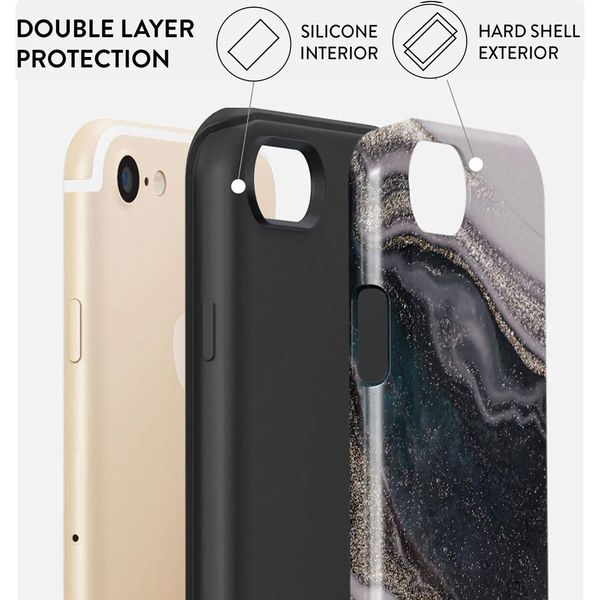 Burga Coque arrière Tough iPhone SE (2022 / 2020) / 8 / 7 - Magic Night