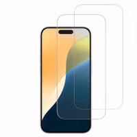 Accezz Protection d'écran en verre trempé 2-pack Apple iPhone 17 / 17 Pro / 16 Pro