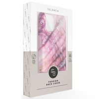 Selencia Aurora Coque Fashion iPhone 14 - ﻿Coque durable - 100 % recyclée - Ocean Shell Purple