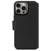 Decoded Portefeuille détachable 2 en 1 en cuir MagSafe Apple iPhone 16 Pro Max - Noir