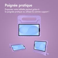 imoshion Coque kidsproof avec poignée Samsung Galaxy Tab A11 / A9 8.7 pouces - Lila