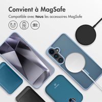 imoshion Coque Color Guard avec MagSafe Samsung Galaxy S24 Plus - Bleu clair