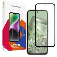 Accezz Protection d'écran en verre trempé Full Cover Google Pixel 8a
