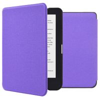 imoshion Étui de liseuse portefeuille Canvas Kobo Clara HD - Violet