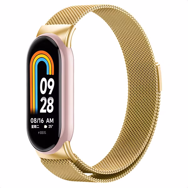 imoshion Bracelet magnétique milanais Xiaomi Smart Band 8 / 9 - Doré