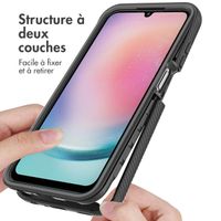 imoshion Coque 360° Full Protective Samsung Galaxy A25 (5G) - Noir