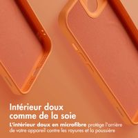 imoshion Coque Couleur avec MagSafe Apple iPhone 13 - Neon Orange