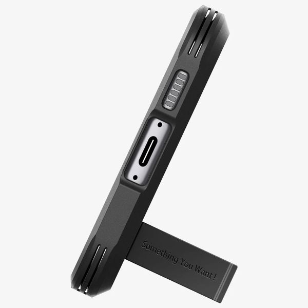 Spigen Coque Tough Armor Samsung Galaxy S23 FE - Noir