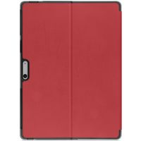 imoshion Coque tablette Trifold Microsoft Surface Pro 9 / Pro 10 / Pro 11 - Rouge