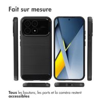 imoshion Coque Brushed Xiaomi Poco F8 Pro - Noir