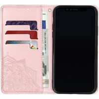 Etui de téléphone portefeuille Mandala iPhone Xr