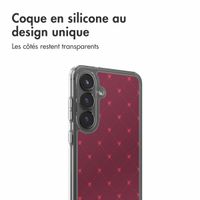 imoshion Coque Design Samsung Galaxy S25 FE - Crush Check Coral Dust