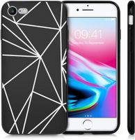 imoshion Coque DesigniPhone SE (2022 / 2020) / 8 / 7 - Graphic Cube Black