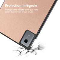 imoshion Coque tablette Trifold Lenovo Idea Tab - Rose Gold