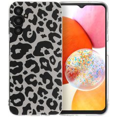 imoshion Coque Design Samsung Galaxy A14 (5G/4G) - Leopard Transparent