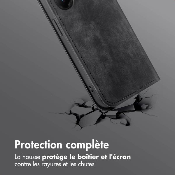imoshion Étui de téléphone portefeuille Slim Xiaomi Poco X7 Pro - Noir