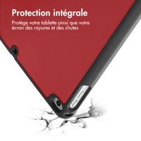 imoshion Coque tablette Trifold Apple iPad 6 (2018) 9.7 pouces / iPad 5 (2017) 9.7 pouces / Air 2 (2014)/Air 1 (2013) - Rouge