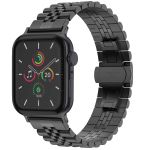 Selencia Bracelet Metallique Jubilee Apple Watch Series 1 á 9 / SE (38/40/41 mm) | Series 10 (42 mm) - Noir