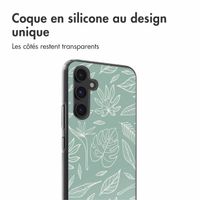 imoshion Coque Design Samsung Galaxy A54 (5G) - Leaves Line-Art