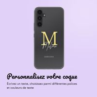 Coque avec votre propre photo et/ou texte Samsung Galaxy A54 (5G) - Letter