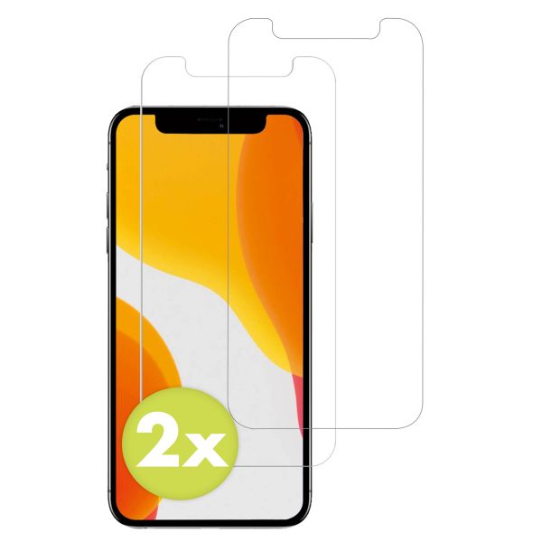 Accezz Protection d'écran en verre trempé 2-pack Apple iPhone 12 Mini