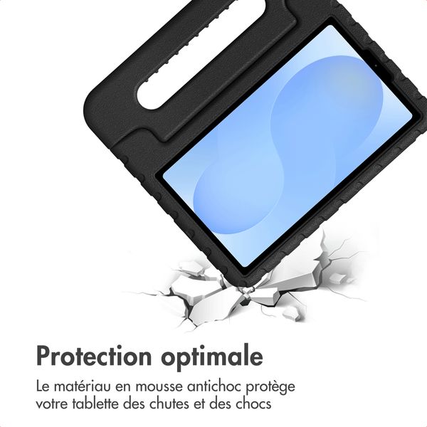imoshion Coque kidsproof avec poignée Samsung Galaxy Tab A11 / A9 8.7 pouces - Noir