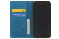 Etui de téléphone Fleurs de Trèfle Samsung Galaxy J5 (2017)