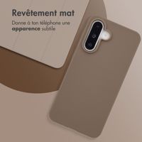 imoshion Coque Couleur Samsung Galaxy A36 / A56 - Marron