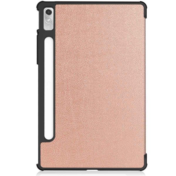 imoshion Coque tablette Trifold Lenovo Tab P11 Pro (2nd gen) - Rose Dorée