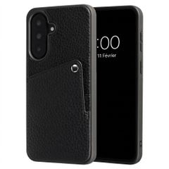 Selencia Coque Riva avec porte-cartes Samsung Galaxy A37 (5G) - Noir