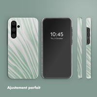 Selencia Coque arrière Vivid Samsung Galaxy A55 - Nature Grayed Jade