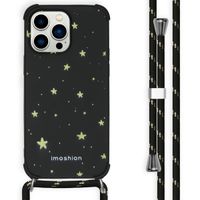 imoshion Coque Design avec cordon iPhone 14 Pro Max - Stars Gold