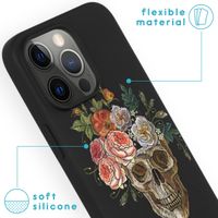 imoshion Coque Design iPhone 13 Pro - Flower skull