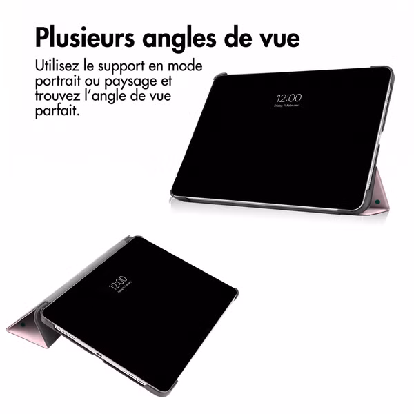 imoshion Coque tablette Design Trifold Apple iPad Air 11 pouces (2026) M4 / (2025) M3 / (2024) M2 / Air 5 (2022) / Air 4 (2020) - Happy Dots