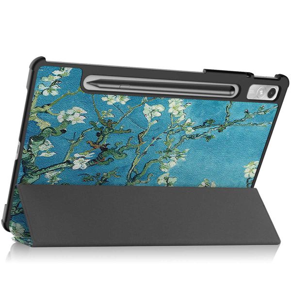 imoshion Coque tablette Design Trifold Lenovo Tab P11 Pro (2nd gen) - Green Plant