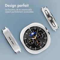 imoshion Coque rigide Bumper Samsung Galaxy Watch 8 Classic (46 mm) - Argent