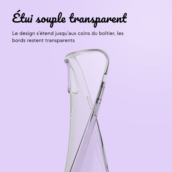 Coque personnalisée avec un nom iPhone 12 (Pro) - Transparent