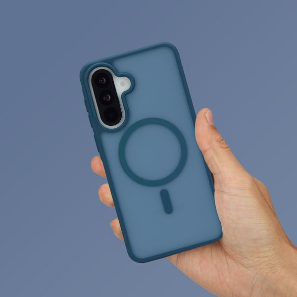 imoshion Coque Color Guard avec MagSafe Samsung Galaxy A37 (5G) - Bleu foncé