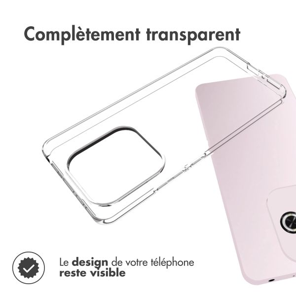 Accezz Coque Clear Xiaomi Redmi Note 14 (4G) - Transparent