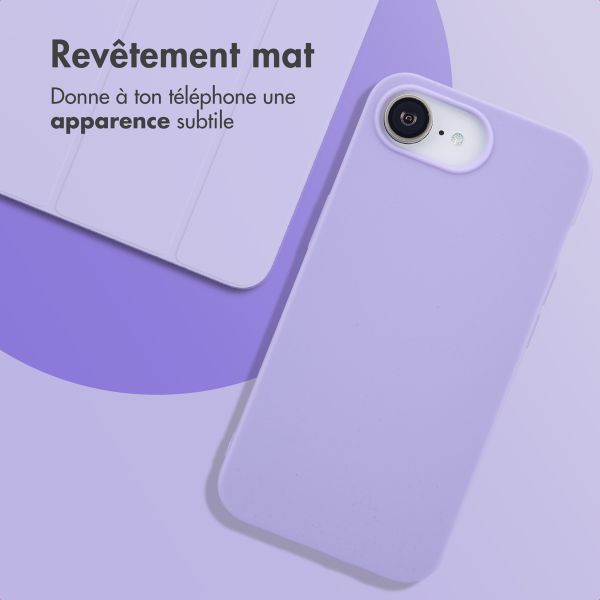 imoshion Coque Couleur Apple iPhone 16e - Tropical Violet