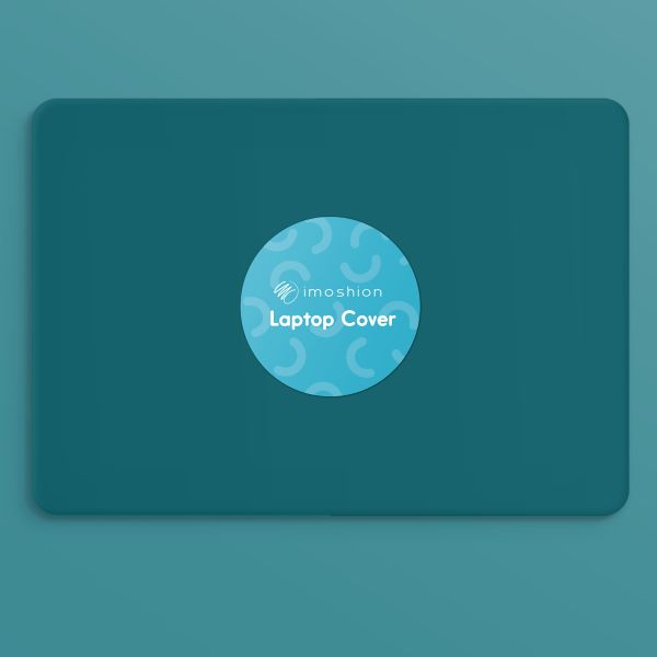 imoshion Coque rigide Apple MacBook Air 15 pouces (2023 / 2024 M3 chip / 2025 M4 chip) - Petrol Green