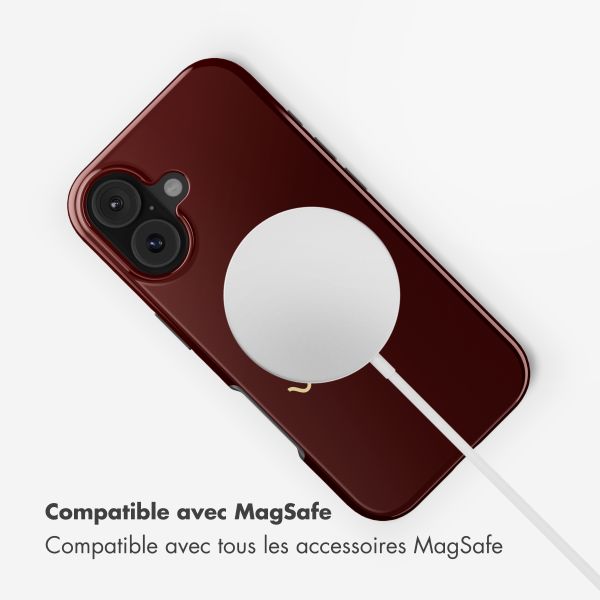Selencia Coque arrière Vivid avec MagSafe Apple iPhone 17 - Delulu