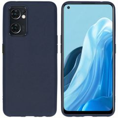 imoshion Coque Couleur Oppo Find X5 Lite 5G - Bleu foncé