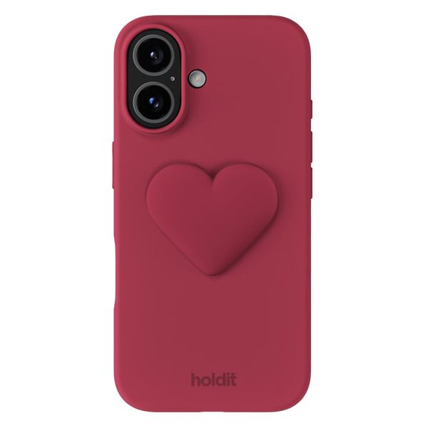 Holdit Silicone Sticker Heart - Red Velvet