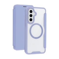 imoshion Bookcase transparente avec MagSafe Samsung Galaxy A57 (5G) - Lilas