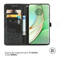 imoshion Etui de télephone Mandala Motorola Edge 40 - Noir