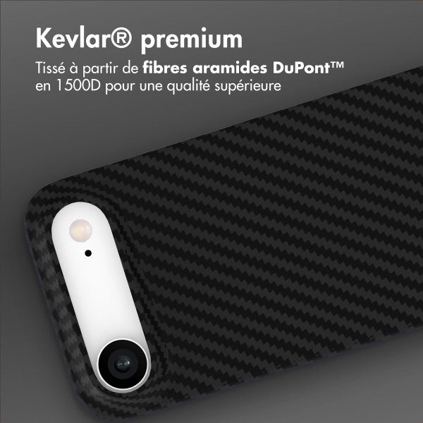 Accezz Coque Kevlar MagSafe Apple iPhone Air - Noir