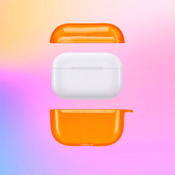imoshion Coque Néon Apple AirPods Pro 2  - Orange