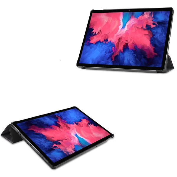 imoshion Coque tablette Design Trifold Lenovo Tab P11 / P11 Plus - Don't touch