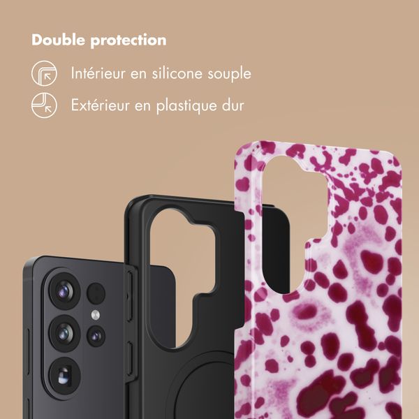Selencia Coque arrière Vivid Samsung Galaxy S26 Ultra - Cosmic Orchid